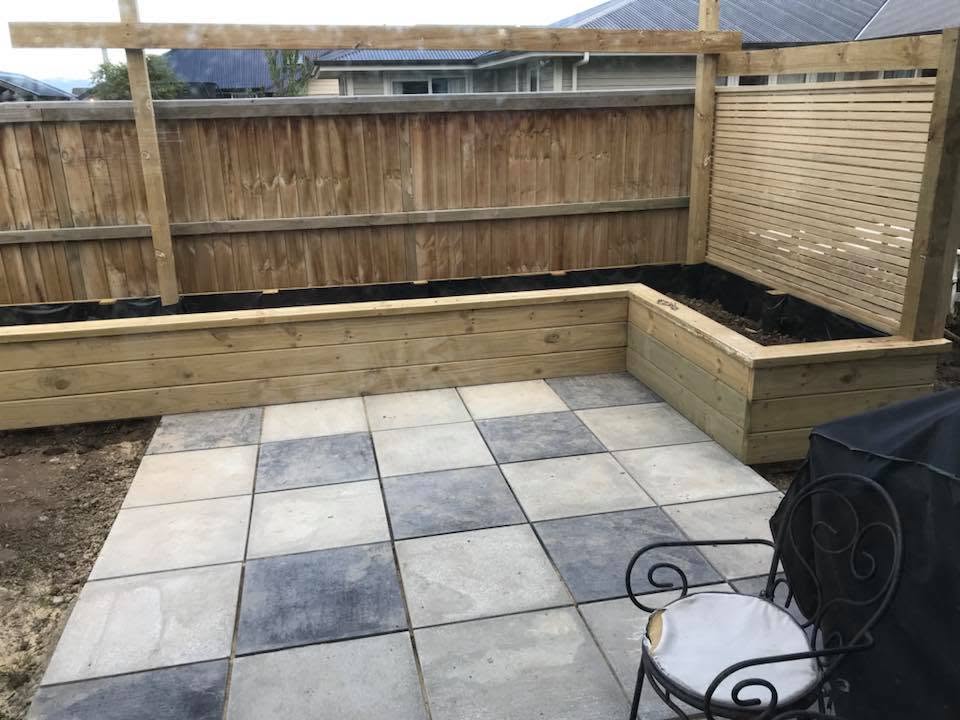 Garden construction Christchurch