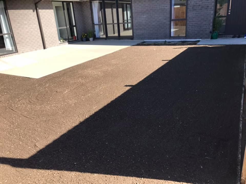 Hydroseed lawn preparation Christchurch