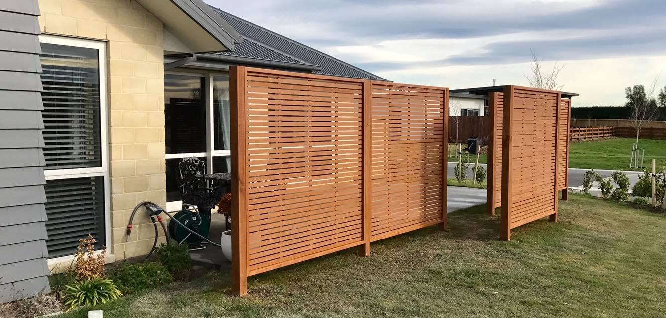 Trellis privacy fencing Christchurch